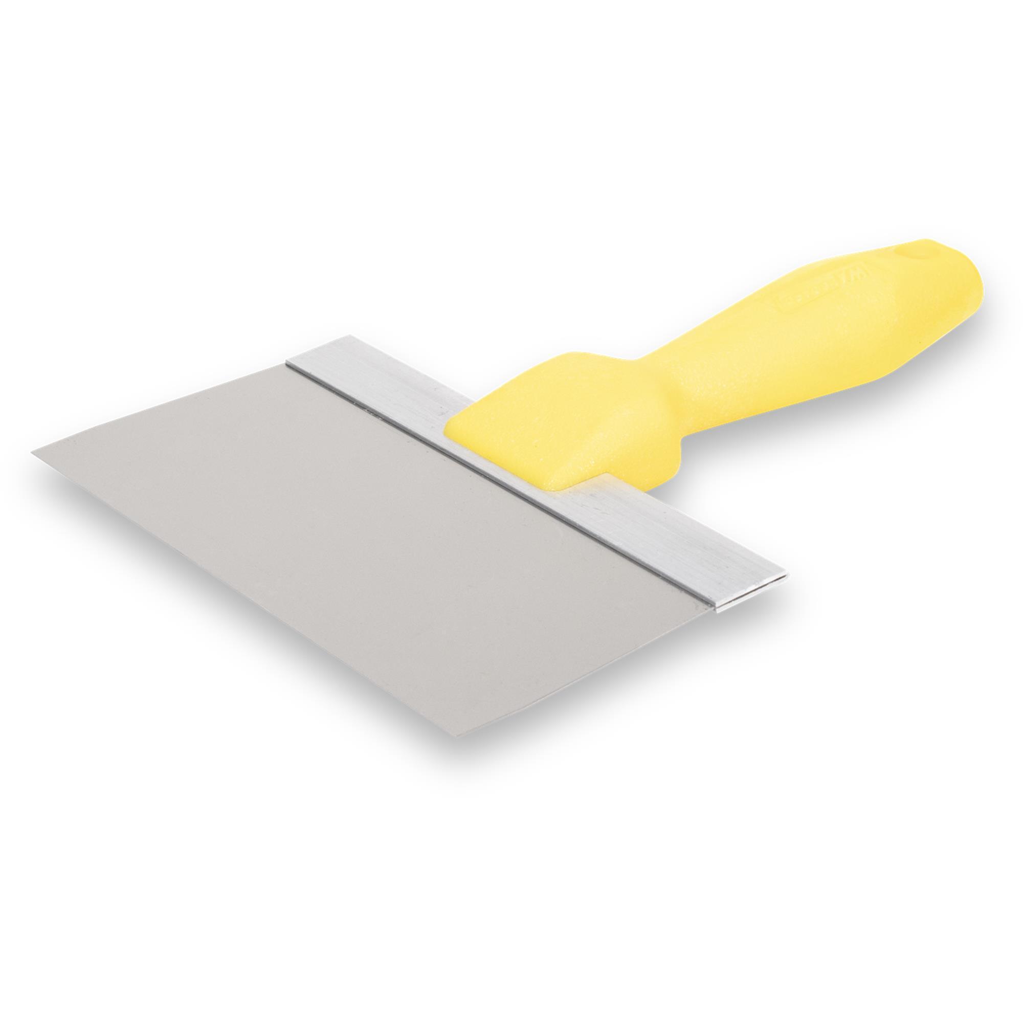 Wal-Board Taping Knife — 8in. Stainless Steel Blade, Textured Handle, Model# 021-038